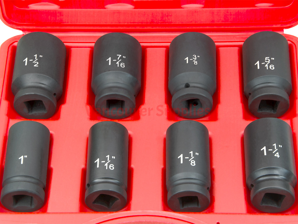 Large impact socket set new arrivals